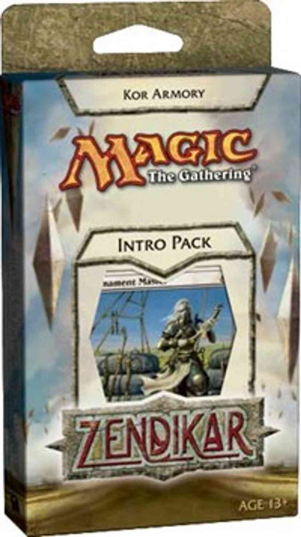 Zendikar - Intro Pack - White - Kor Armory magic card front