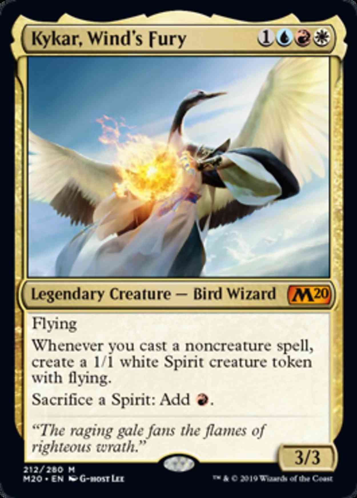 Kykar, Wind's Fury magic card front