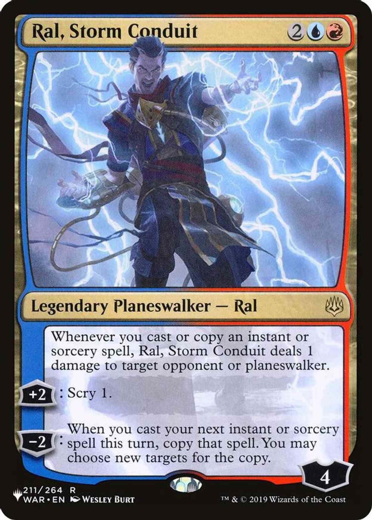 Ral, Storm Conduit magic card front