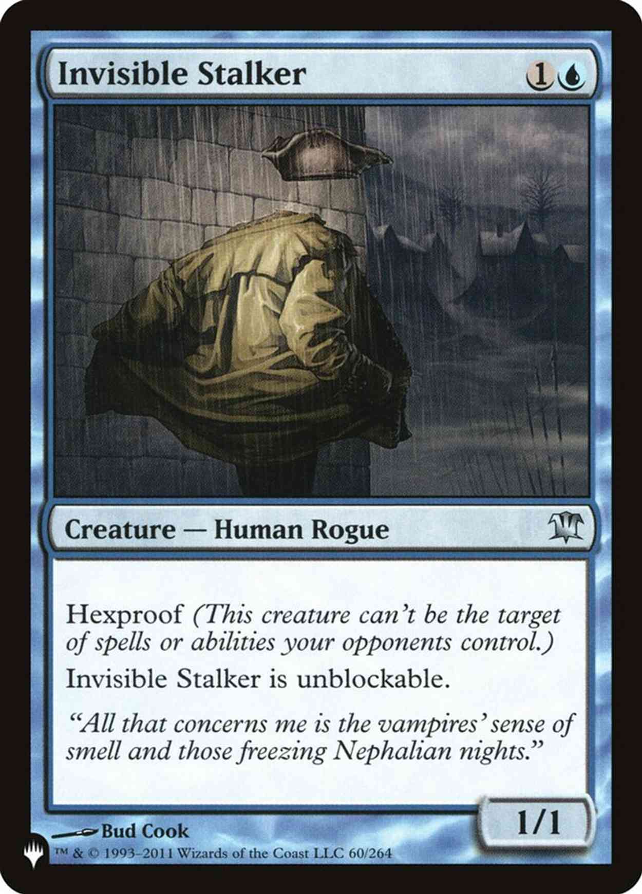 Invisible Stalker magic card front