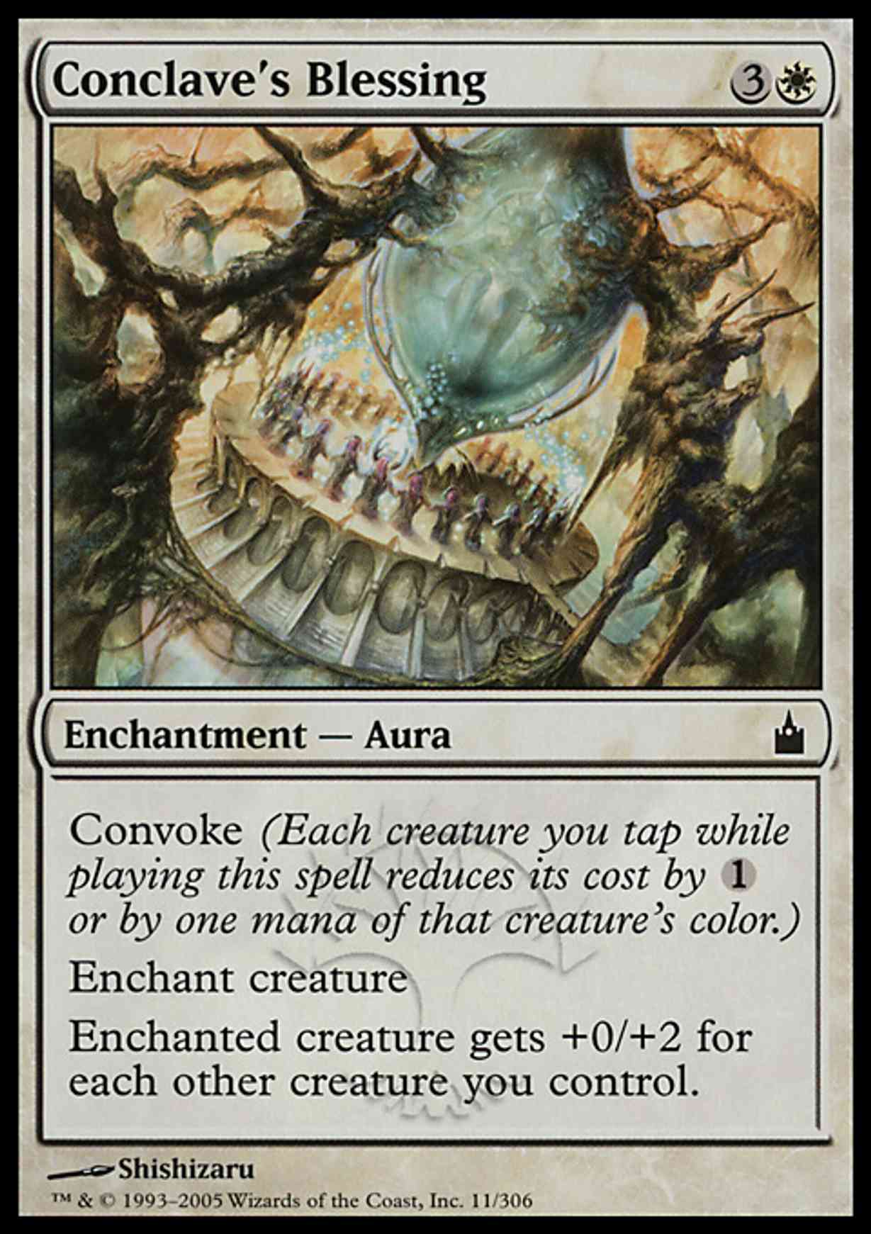 Conclave's Blessing magic card front