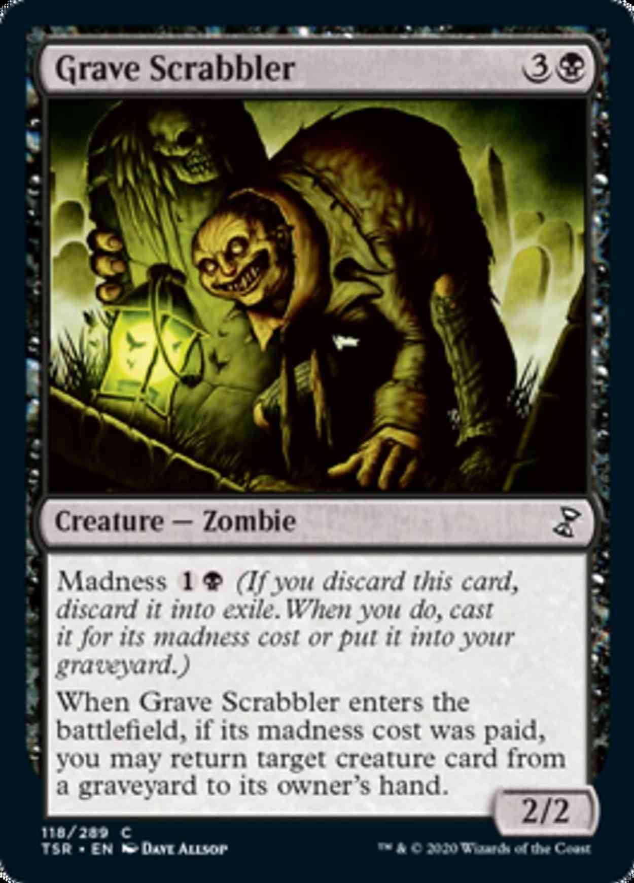 Grave Scrabbler magic card front