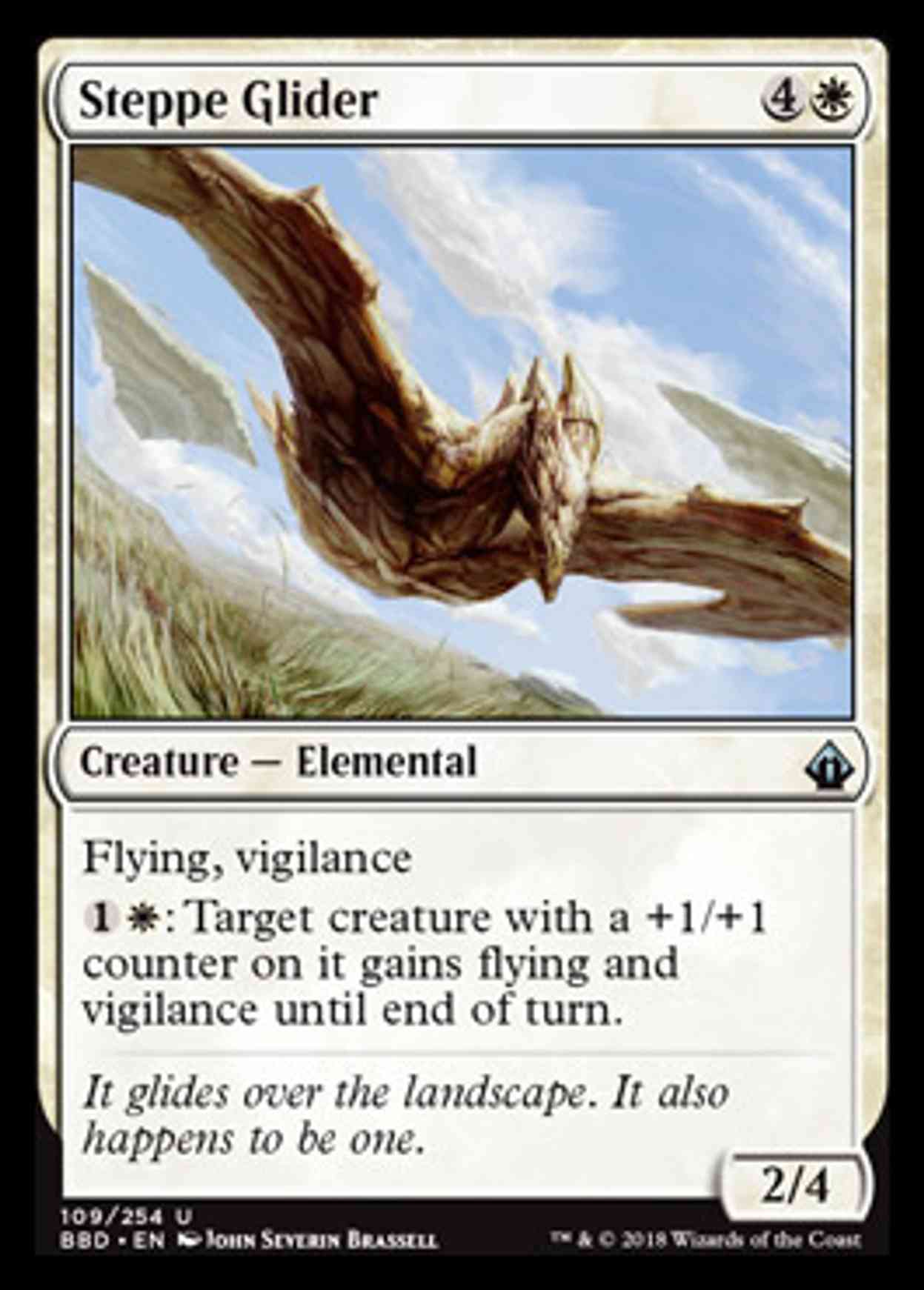 Steppe Glider magic card front
