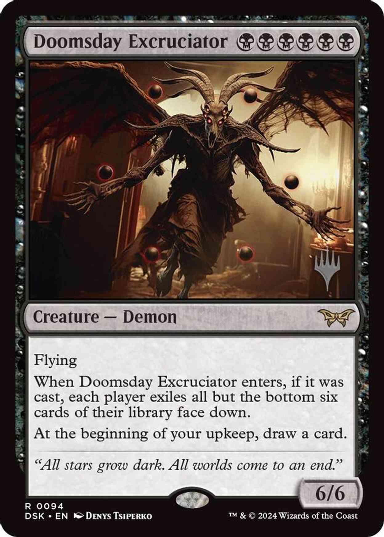 Doomsday Excruciator magic card front