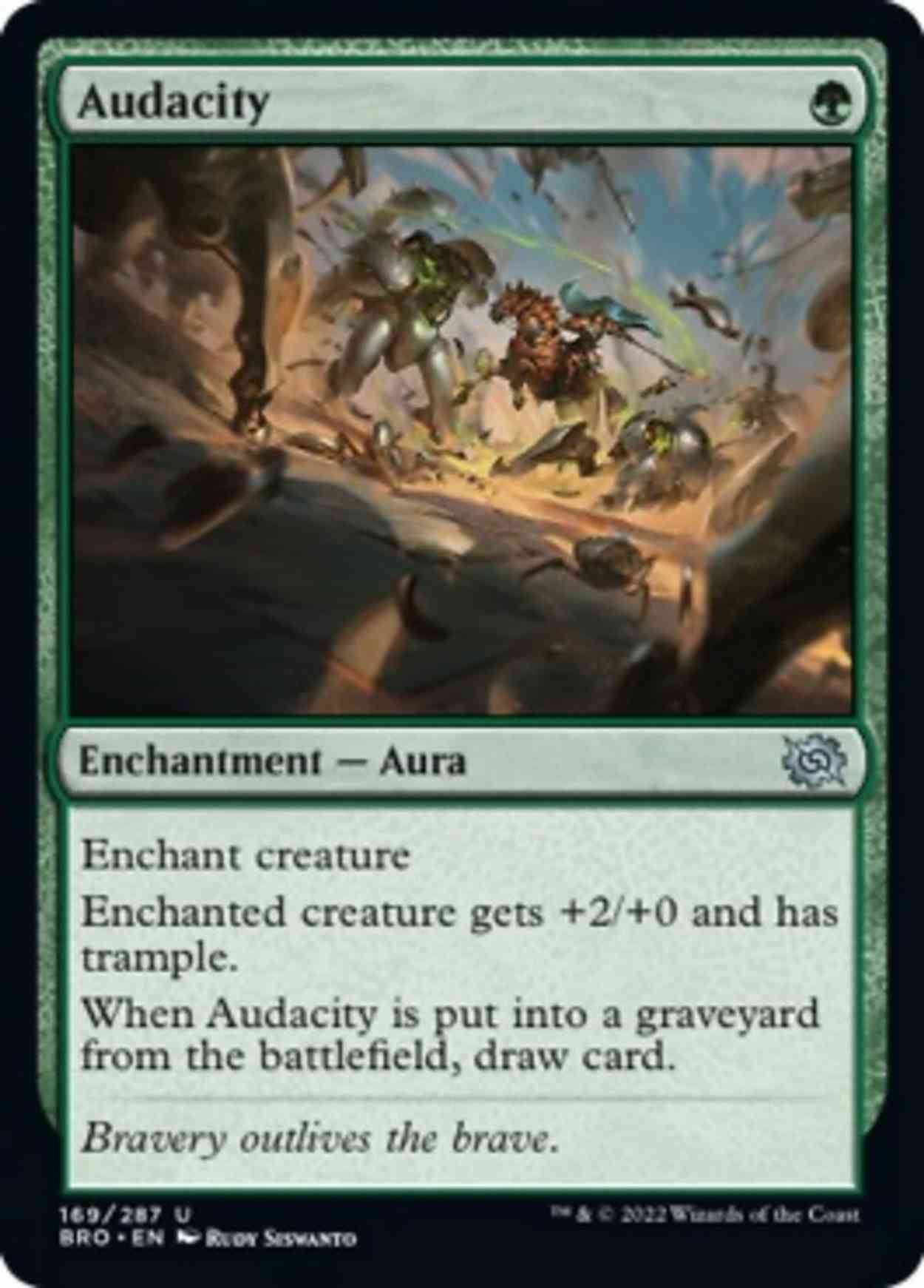 Audacity magic card front