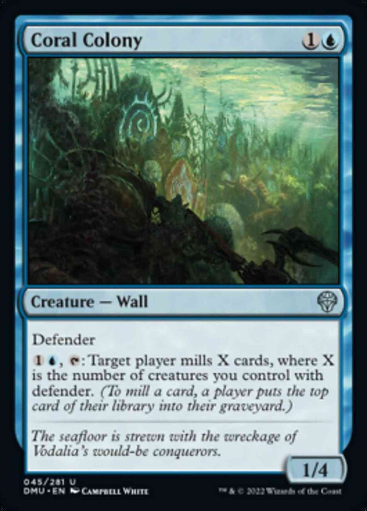 Coral Colony magic card front