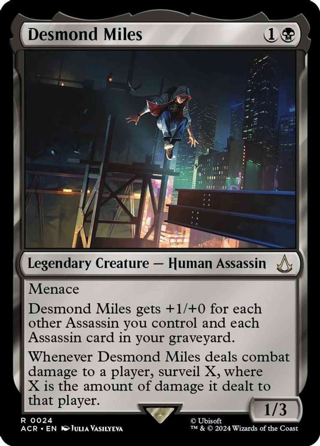 Desmond Miles magic card front