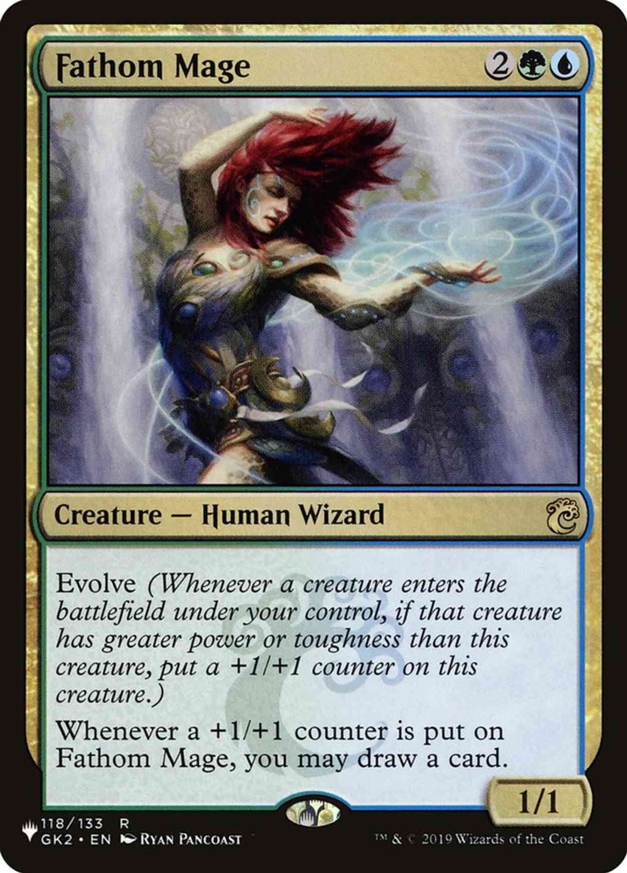 Fathom Mage magic card front