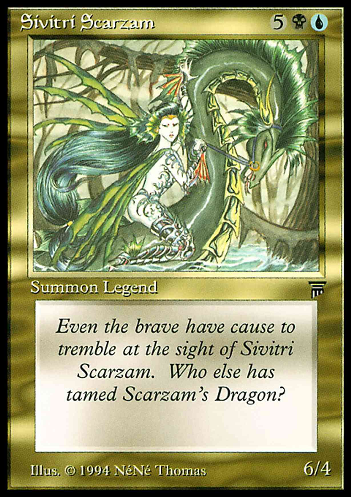 Sivitri Scarzam magic card front