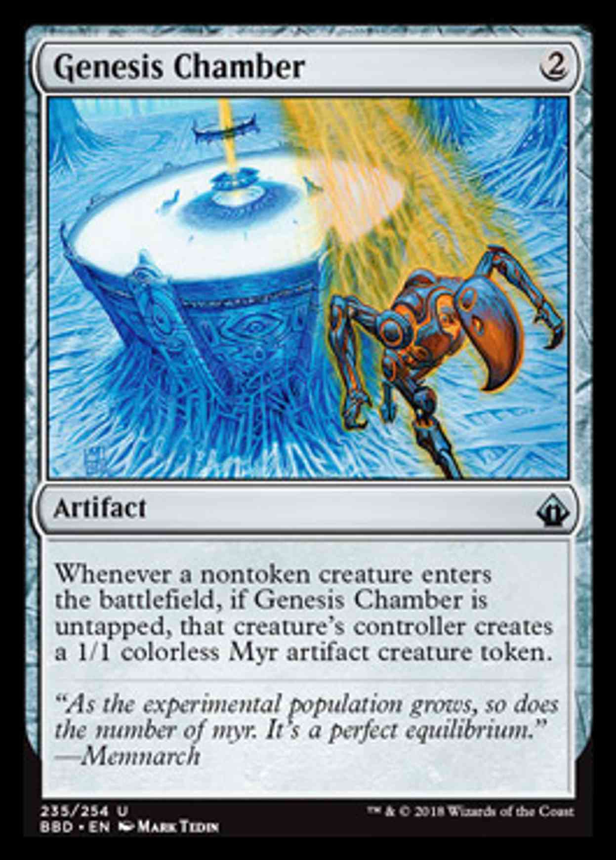Genesis Chamber magic card front
