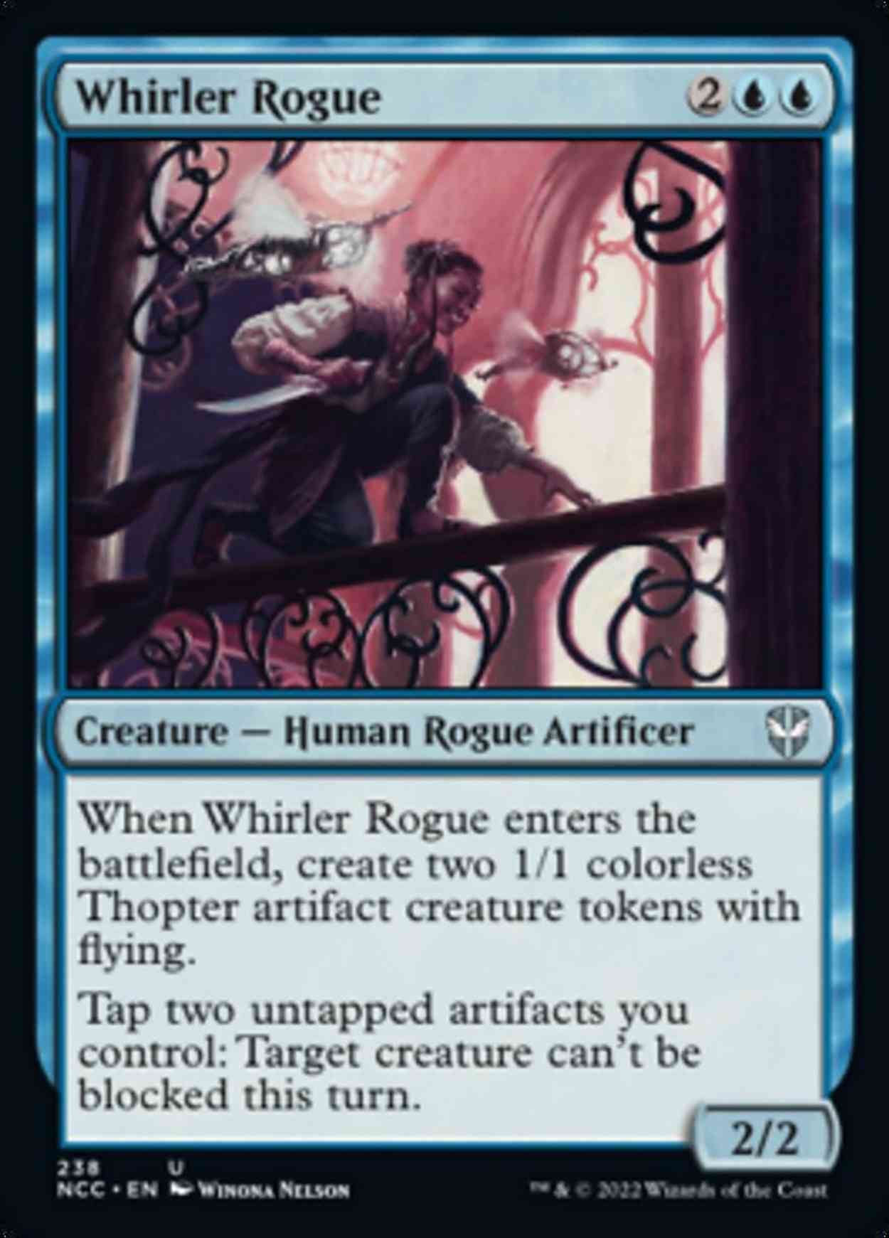 Whirler Rogue magic card front