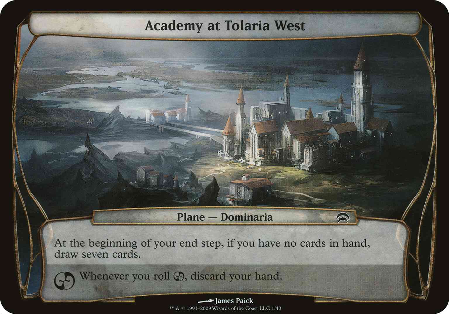 Academy at Tolaria West (Planechase) magic card front