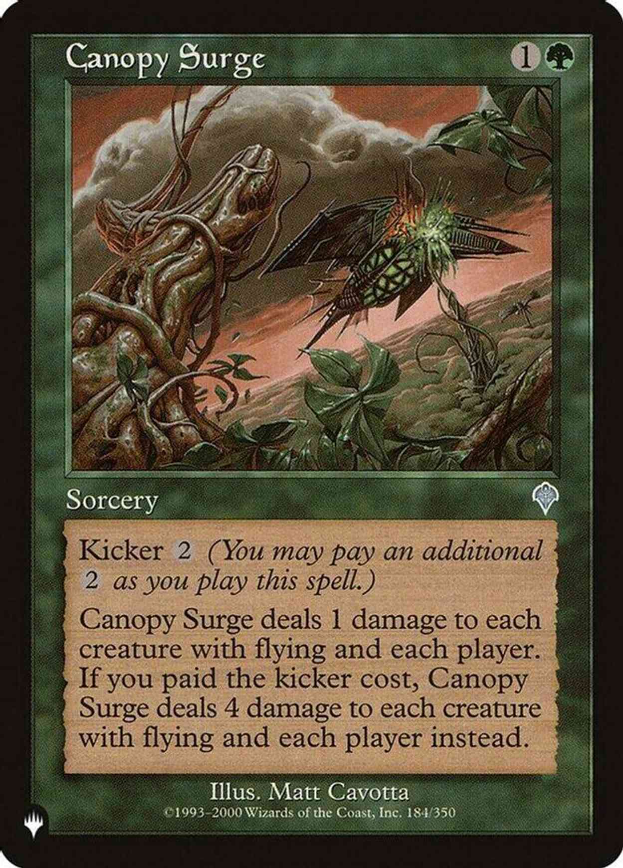 Canopy Surge magic card front