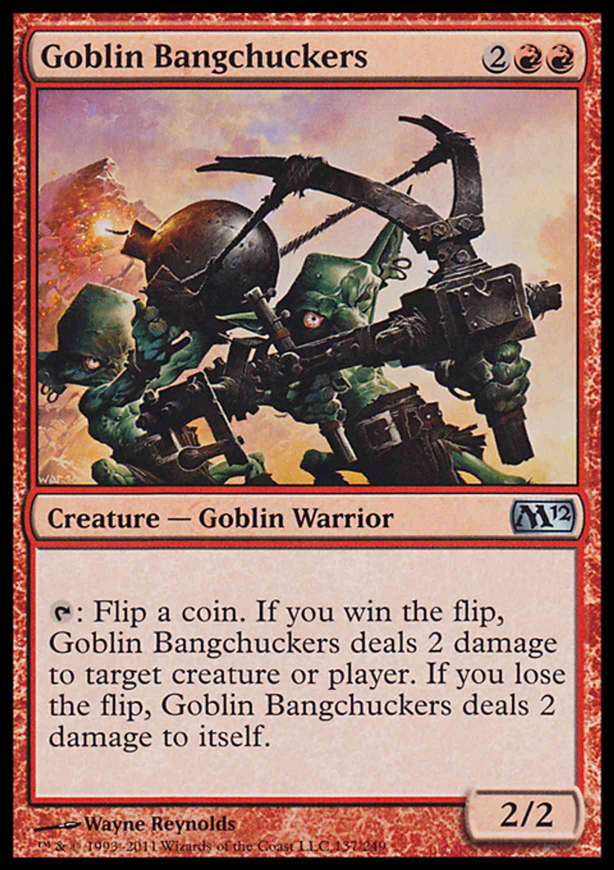 Goblin Bangchuckers magic card front