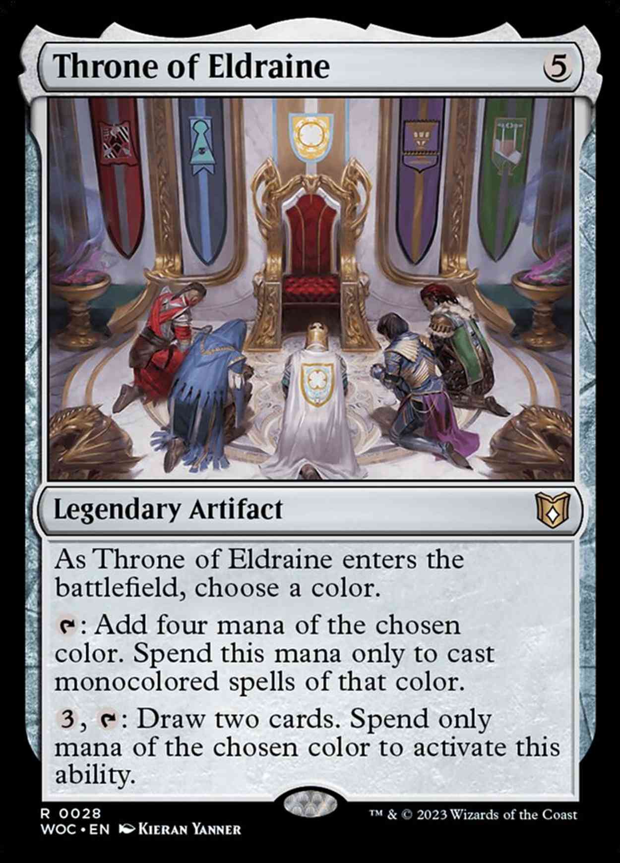 Throne of Eldraine magic card front