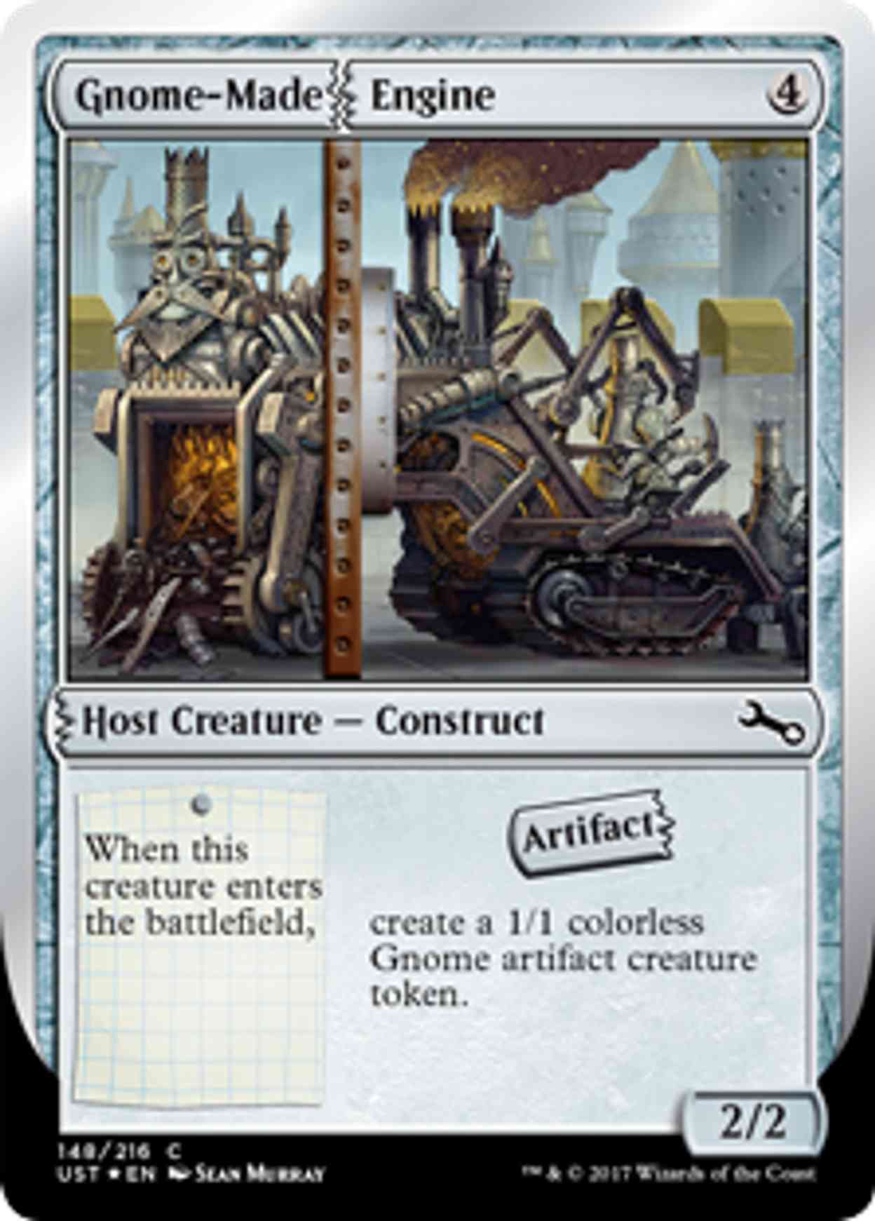 Gnome-Made Engine magic card front