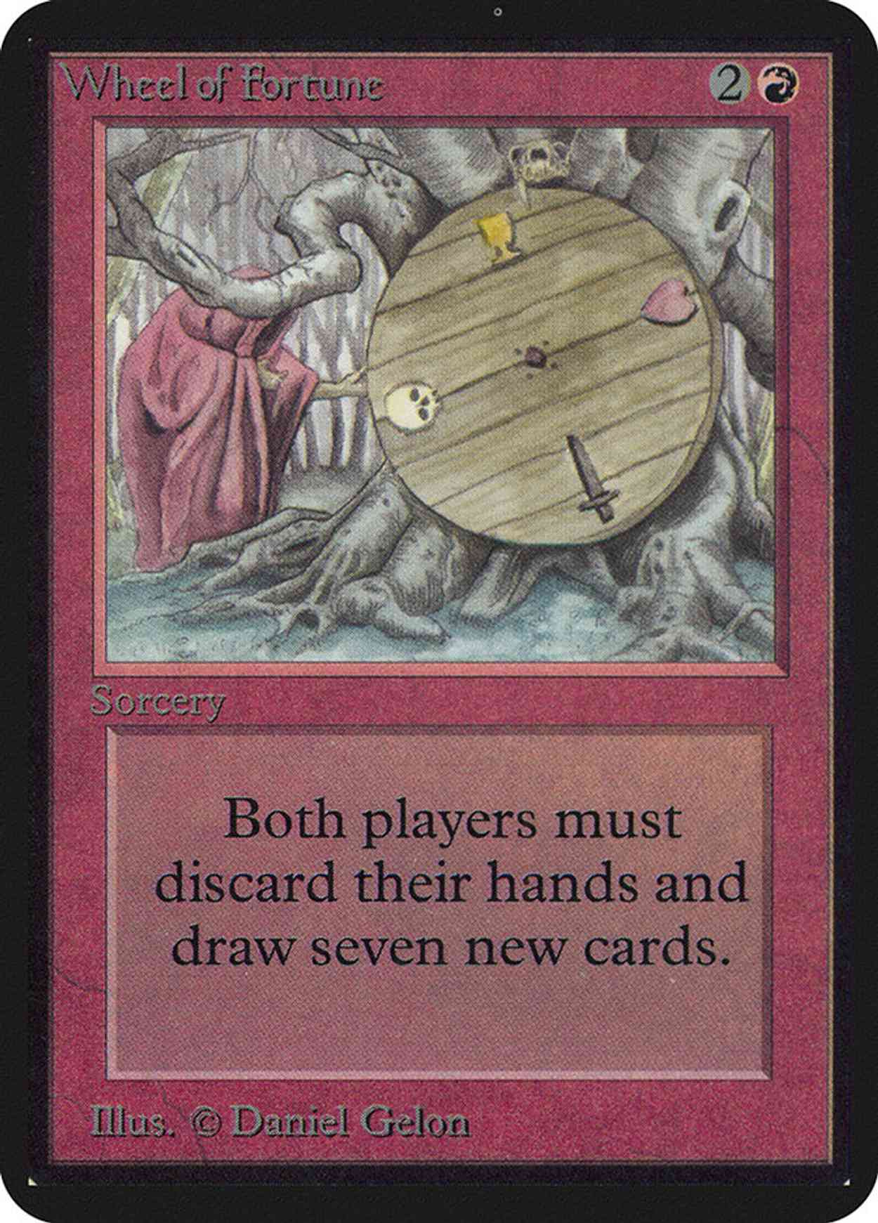 Wheel of Fortune (Oversized) magic card front
