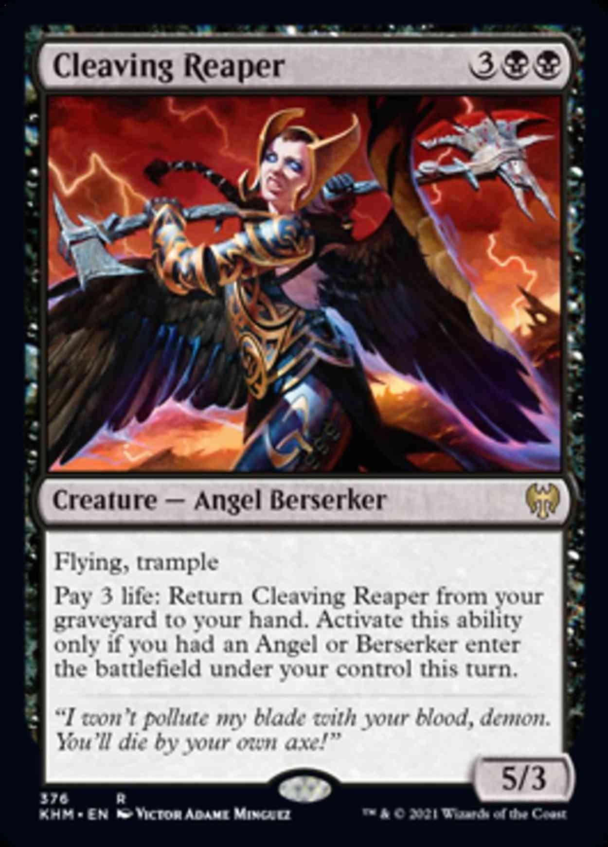 Cleaving Reaper magic card front