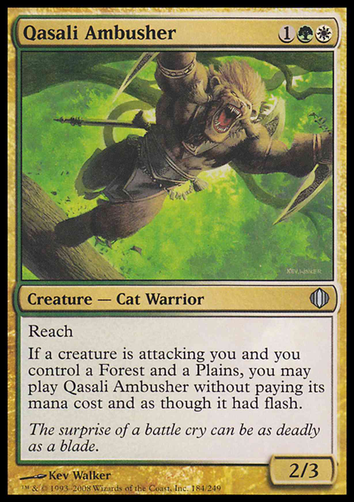 Qasali Ambusher magic card front