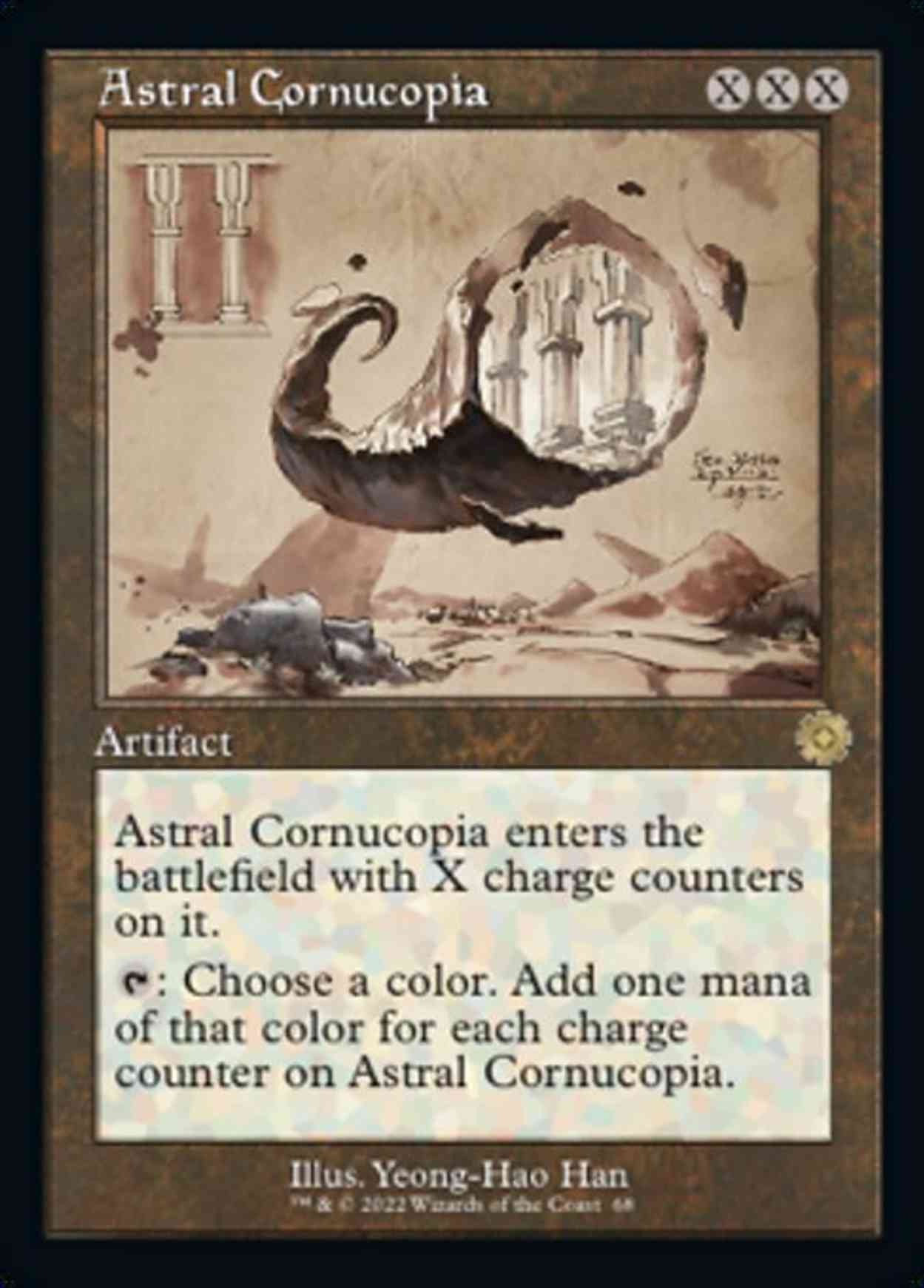Astral Cornucopia (Schematic) magic card front