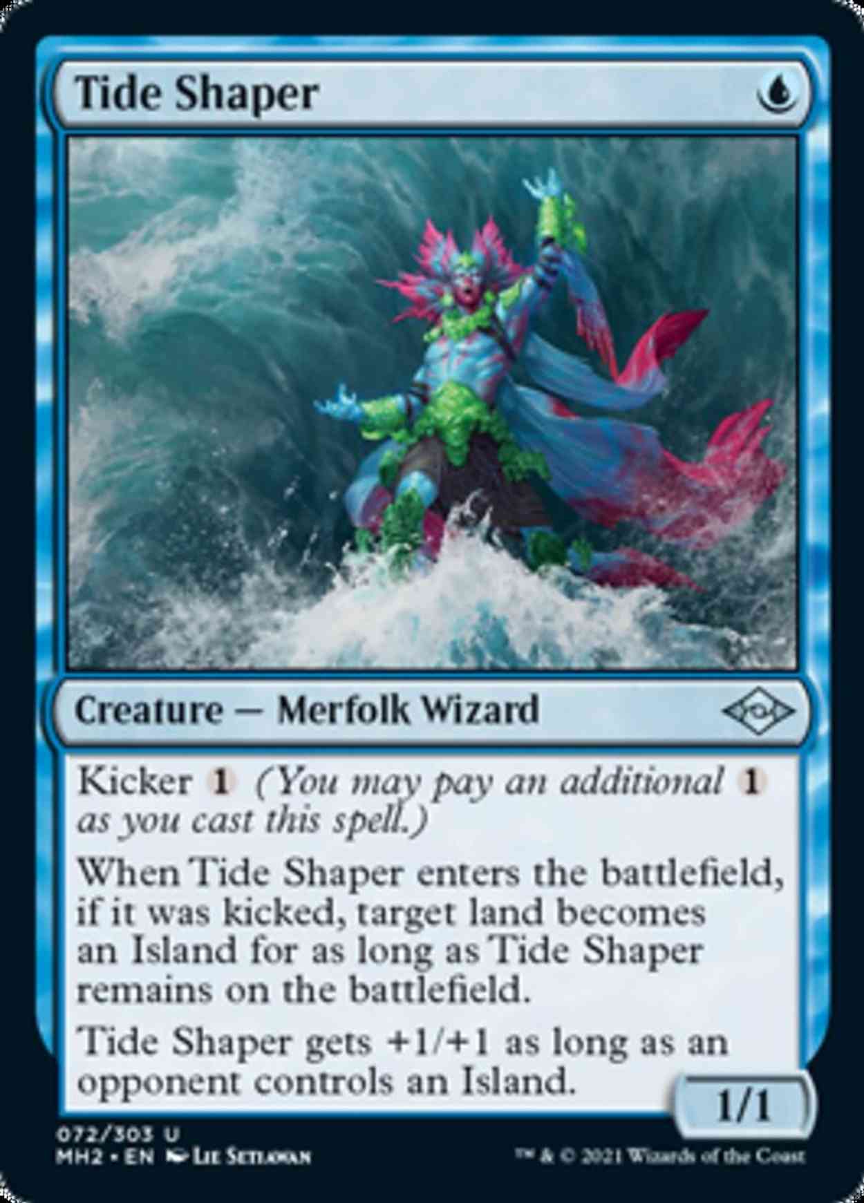 Tide Shaper magic card front