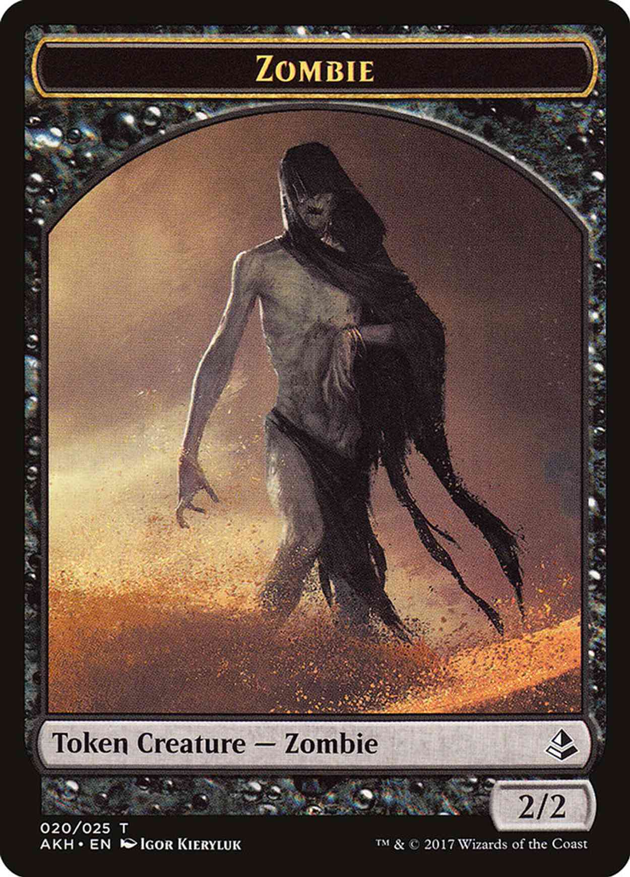 Zombie // Trueheart Duelist Token magic card front