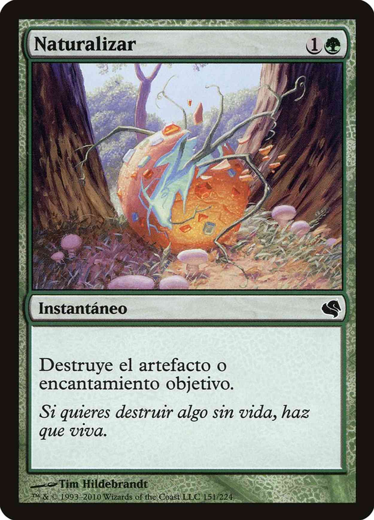 Naturalize (Retro Frame) magic card front