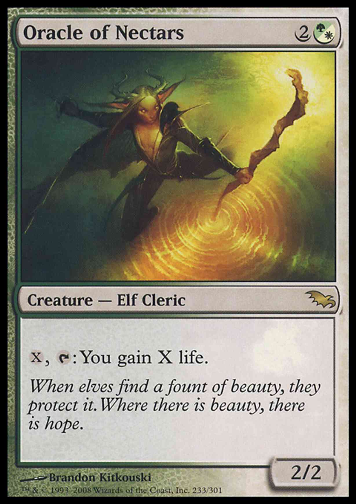 Oracle of Nectars magic card front