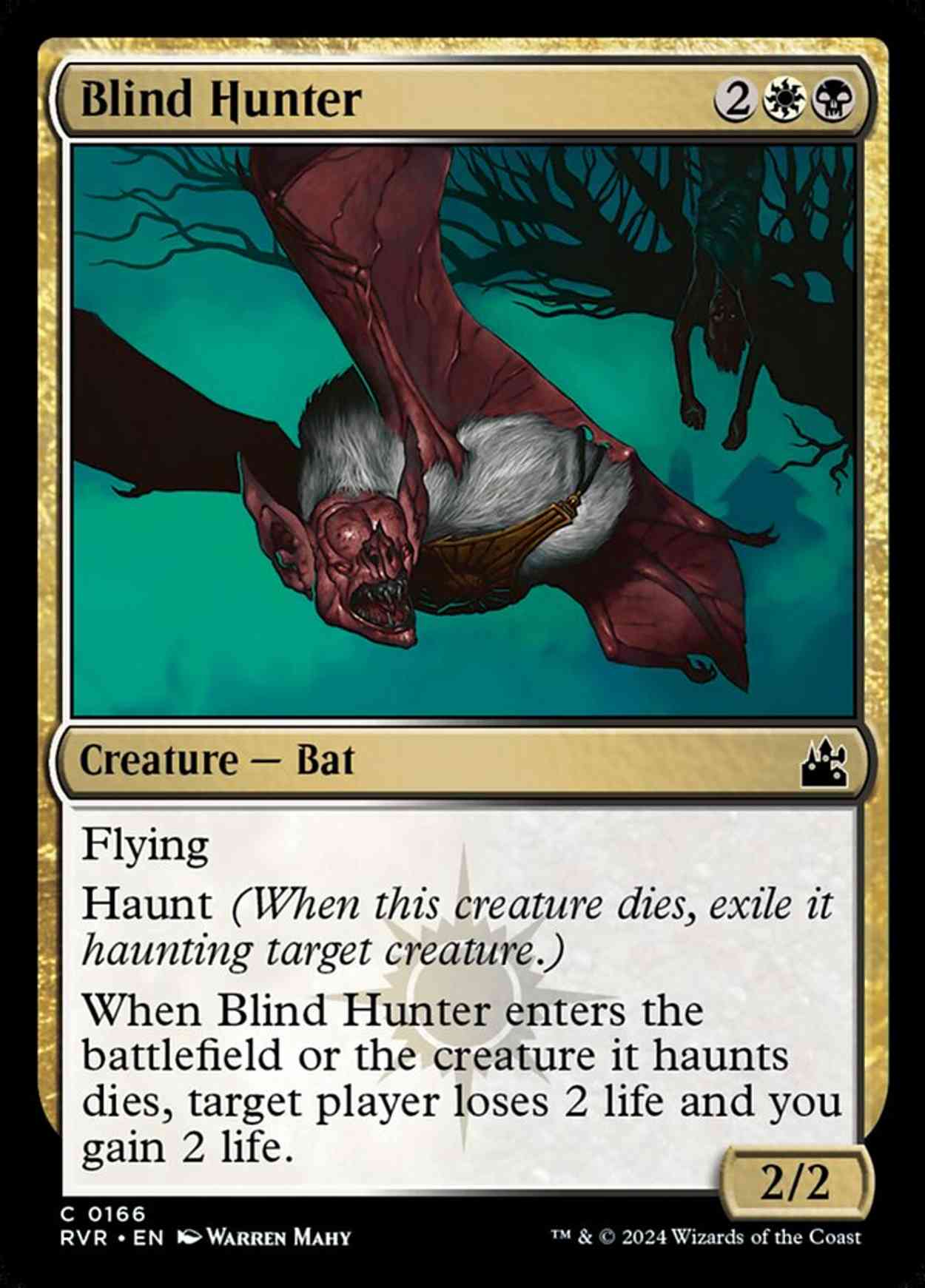 Blind Hunter magic card front