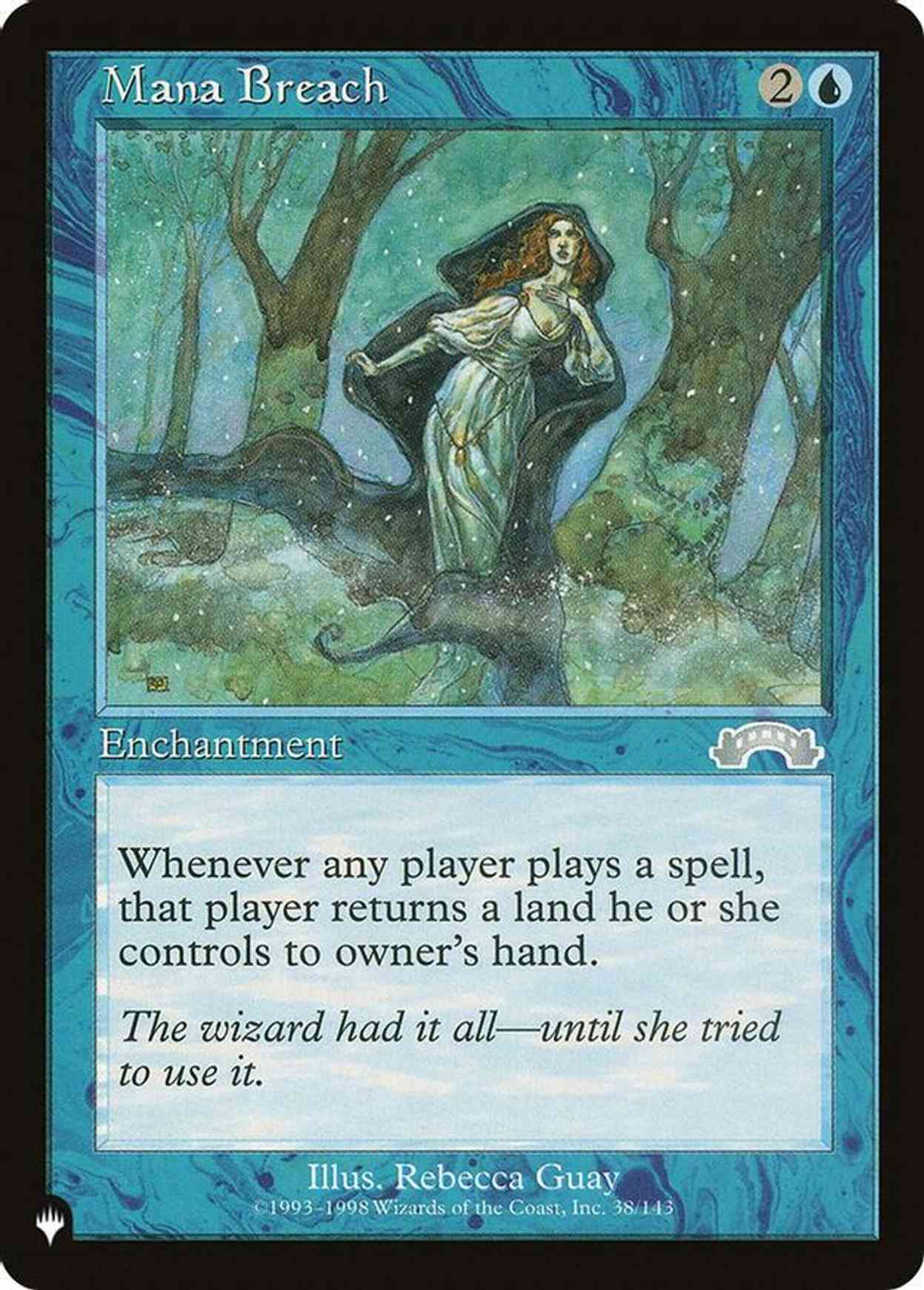 Mana Breach magic card front