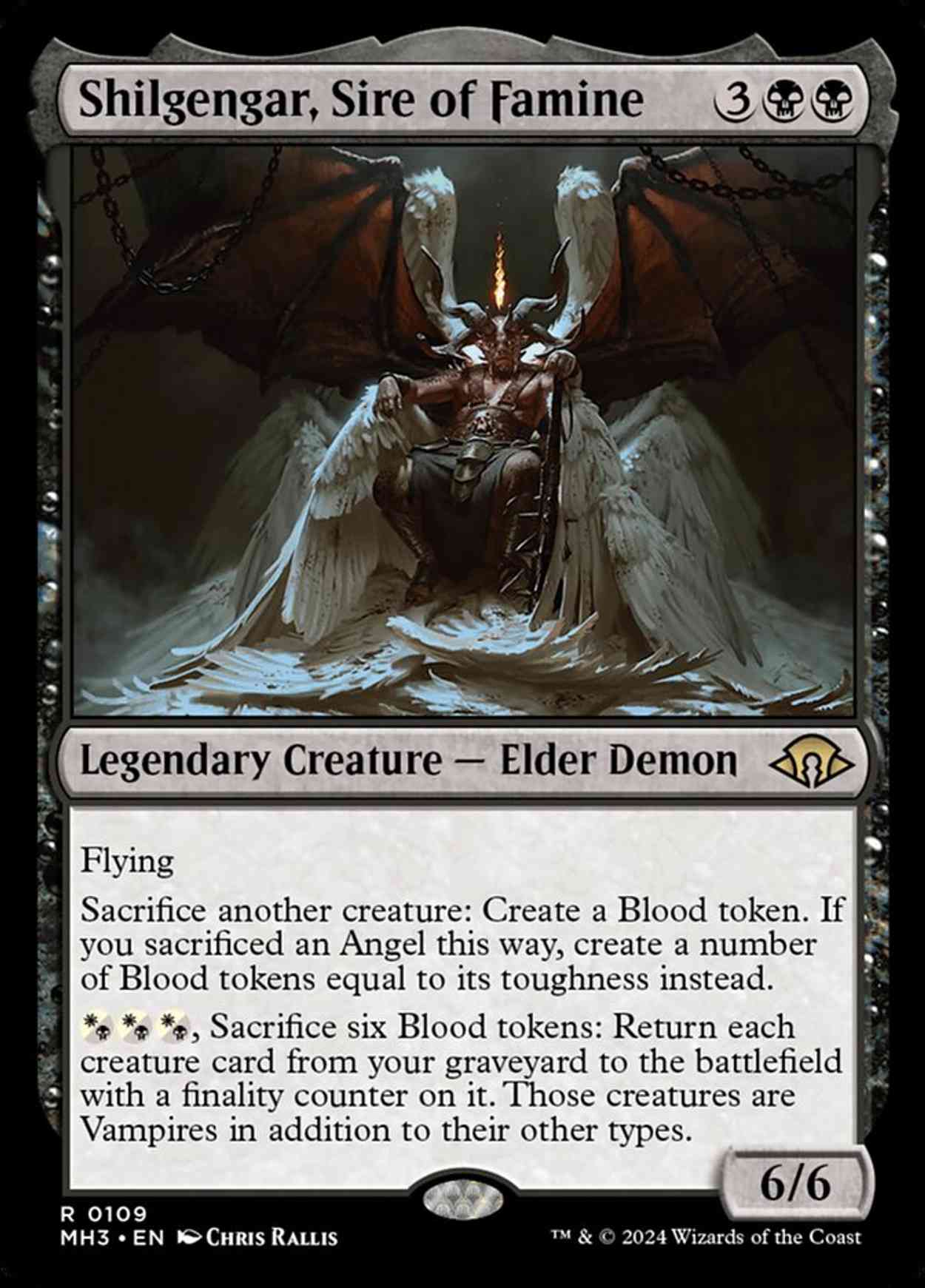 Shilgengar, Sire of Famine magic card front