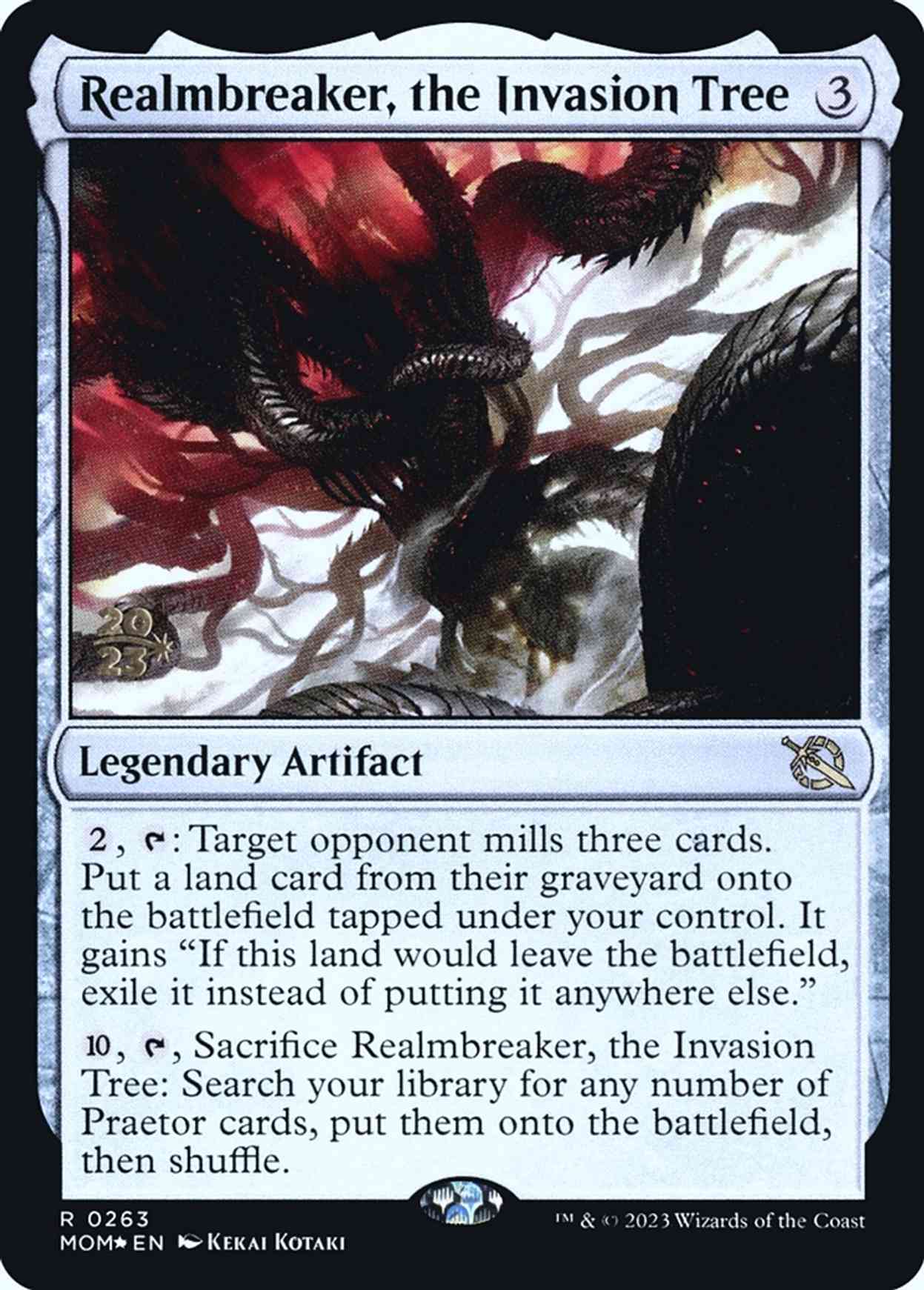 Realmbreaker, the Invasion Tree magic card front