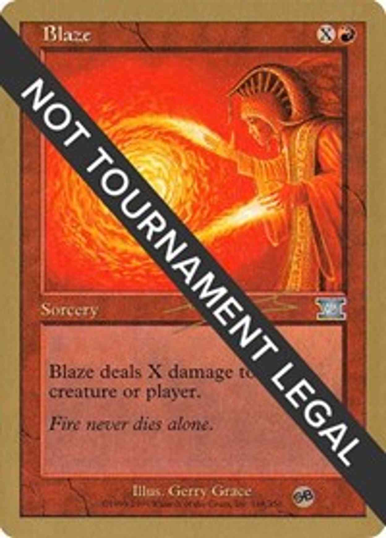 Blaze - 2000 Nicolas Labarre (6ED) (SB) magic card front