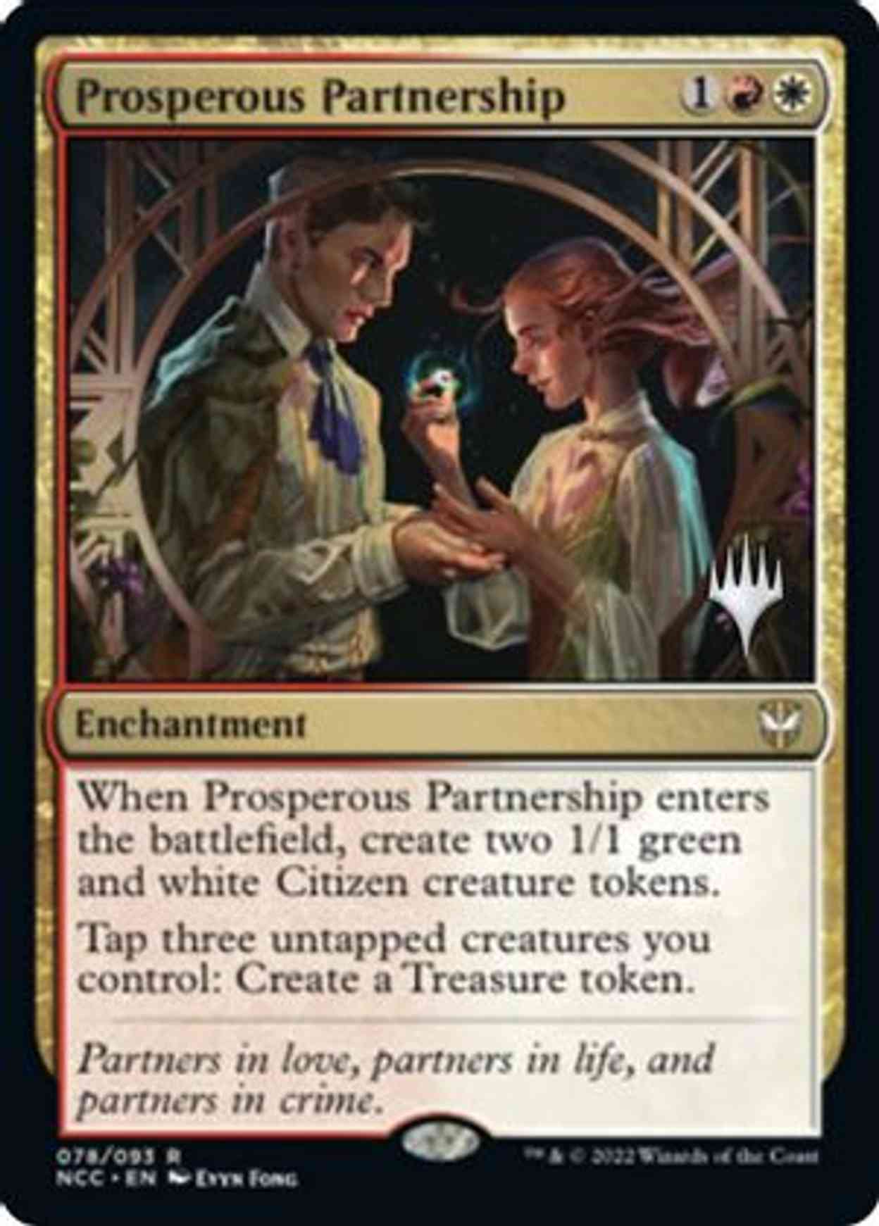 Prosperous Partnership magic card front