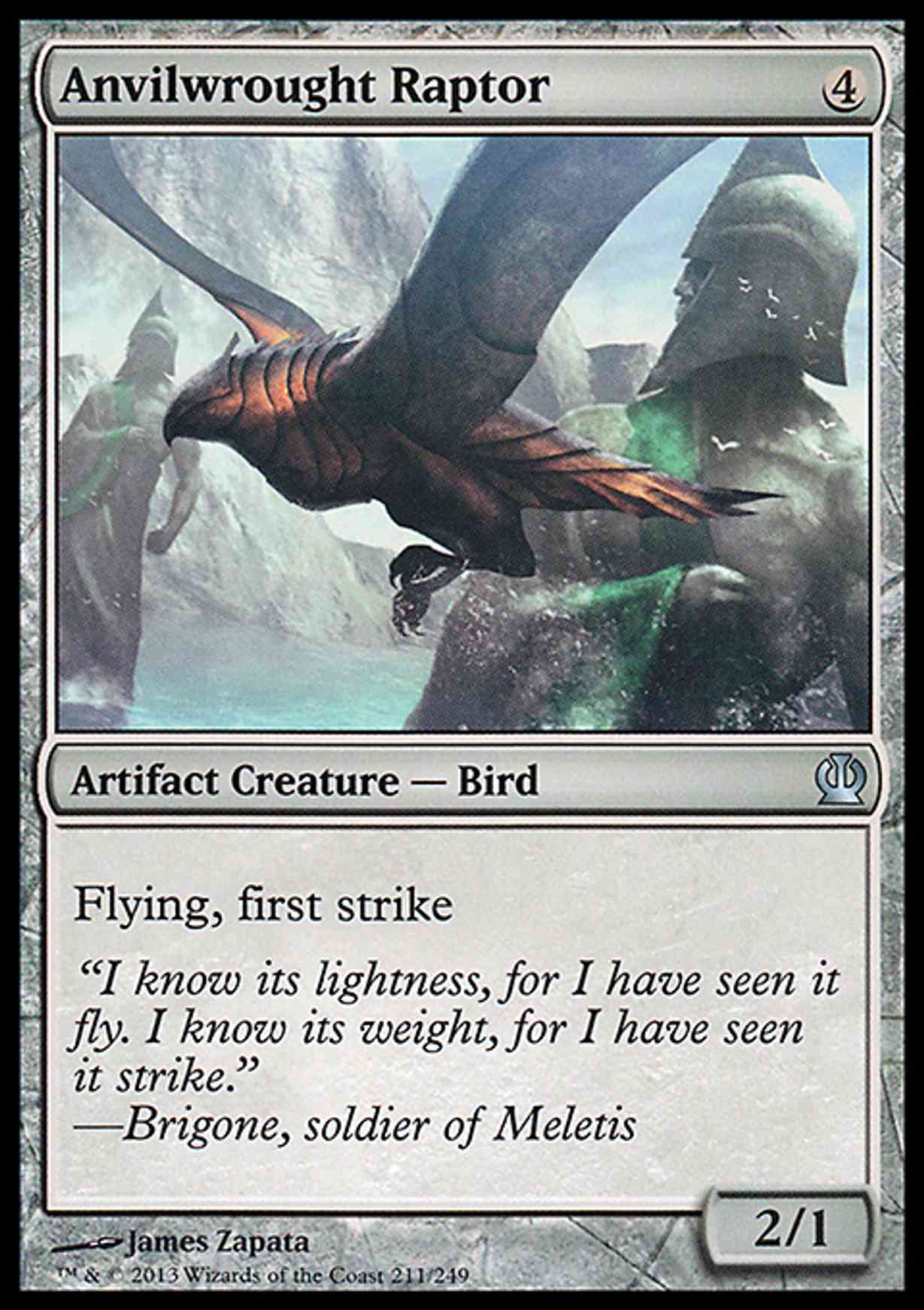 Anvilwrought Raptor magic card front