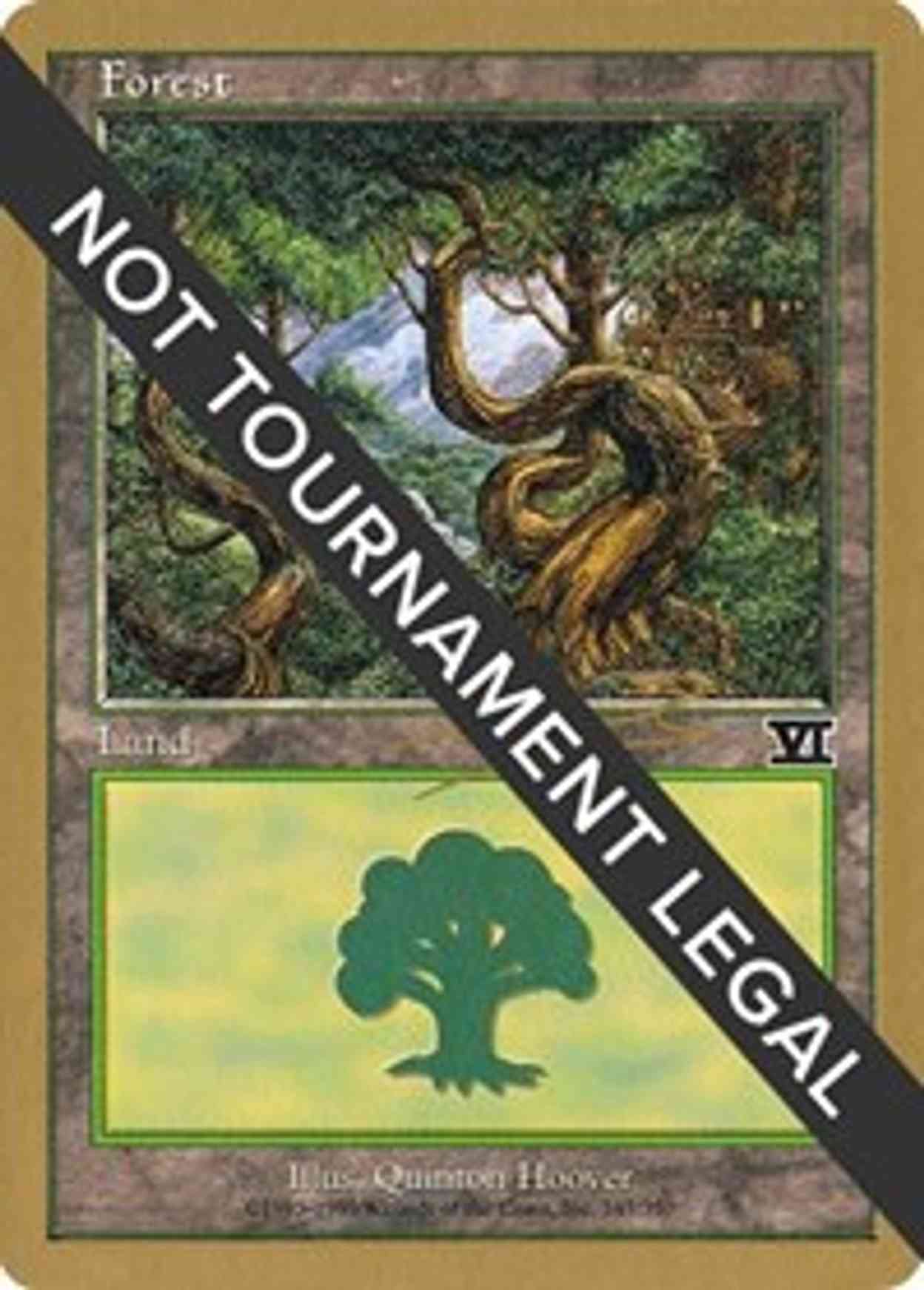 Forest (347) - 2000 Nicolas Labarre (6ED) magic card front