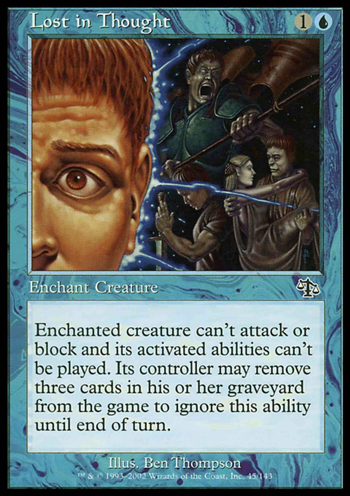 Lost in Thought magic card front