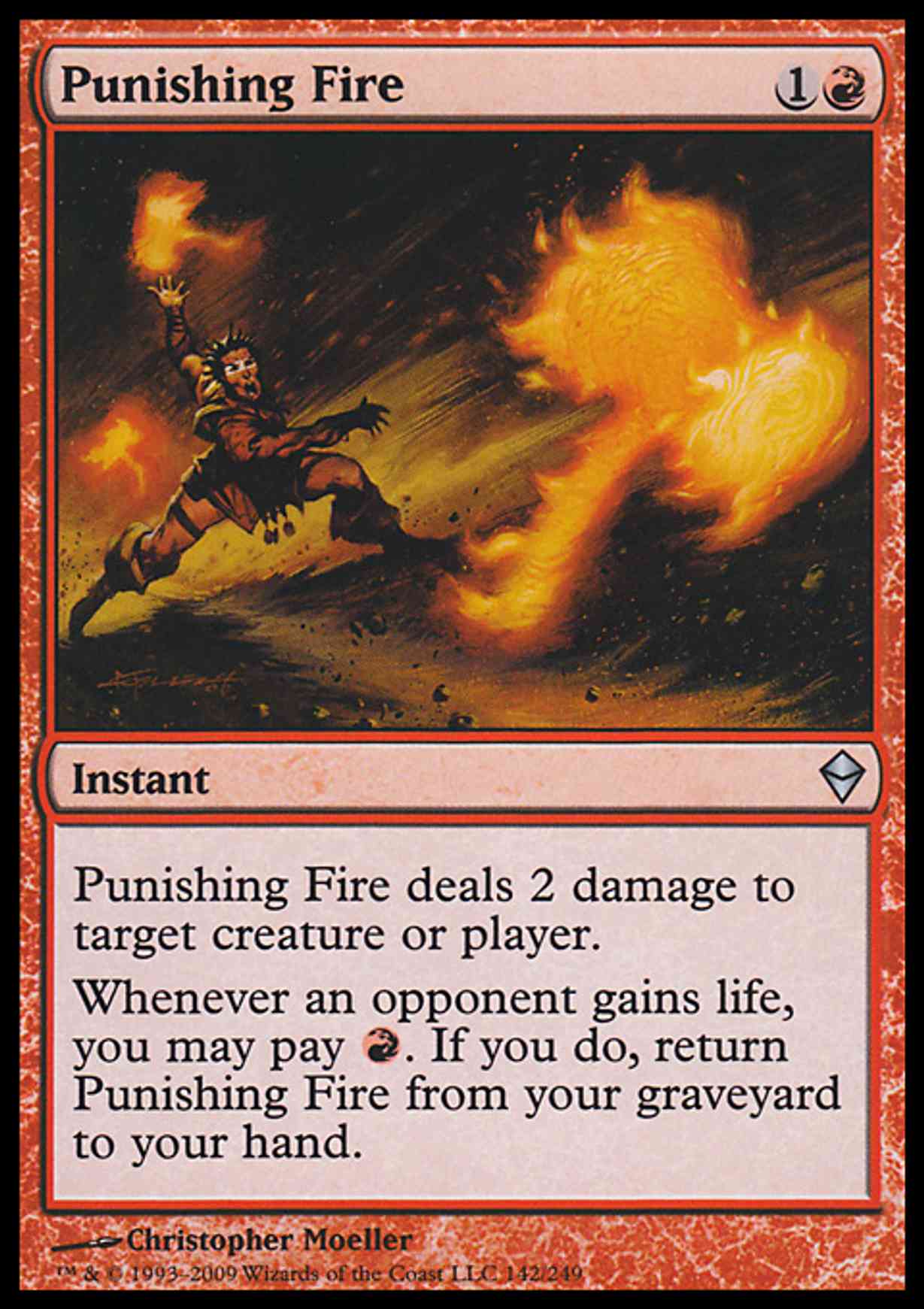 Punishing Fire magic card front