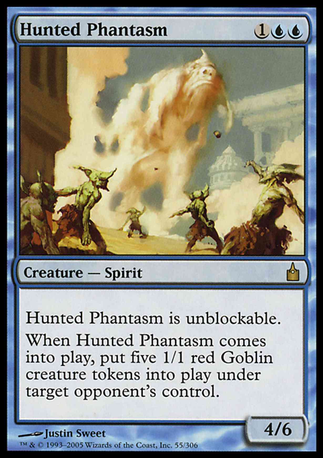 Hunted Phantasm magic card front