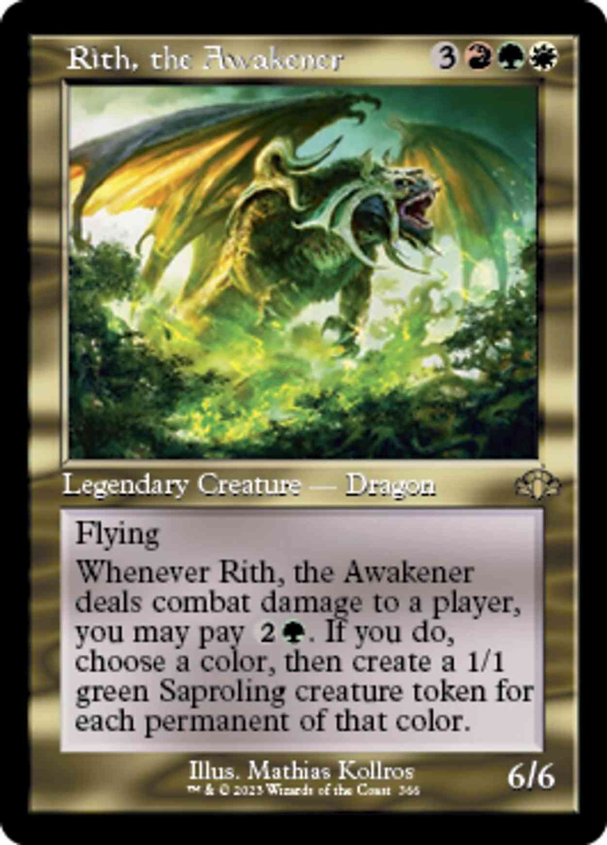 Rith, the Awakener (Retro Frame) magic card front