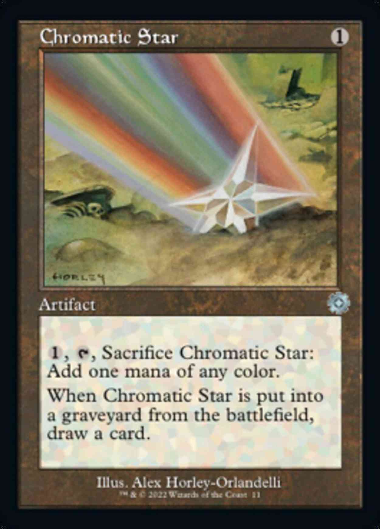 Chromatic Star magic card front