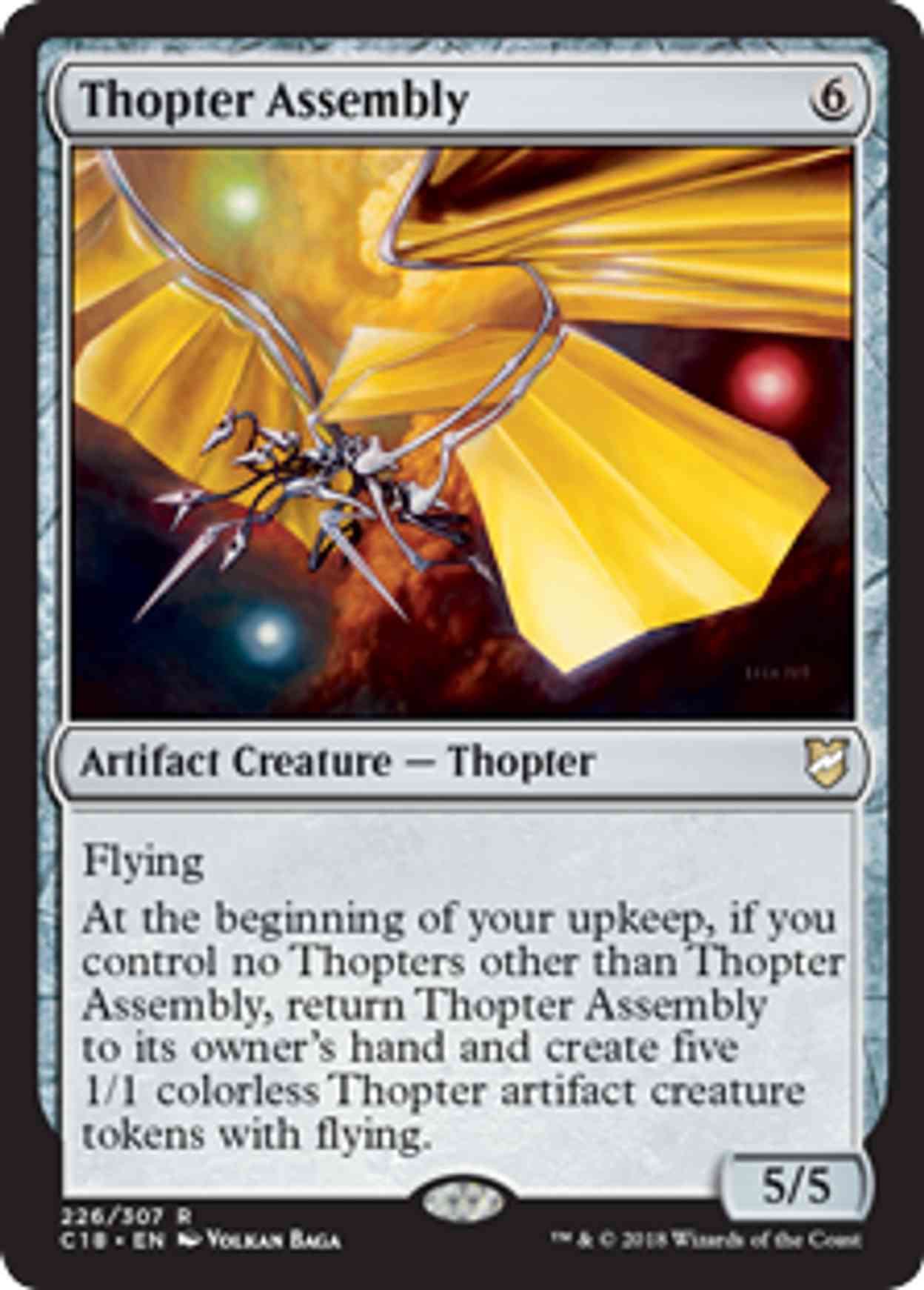 Thopter Assembly magic card front