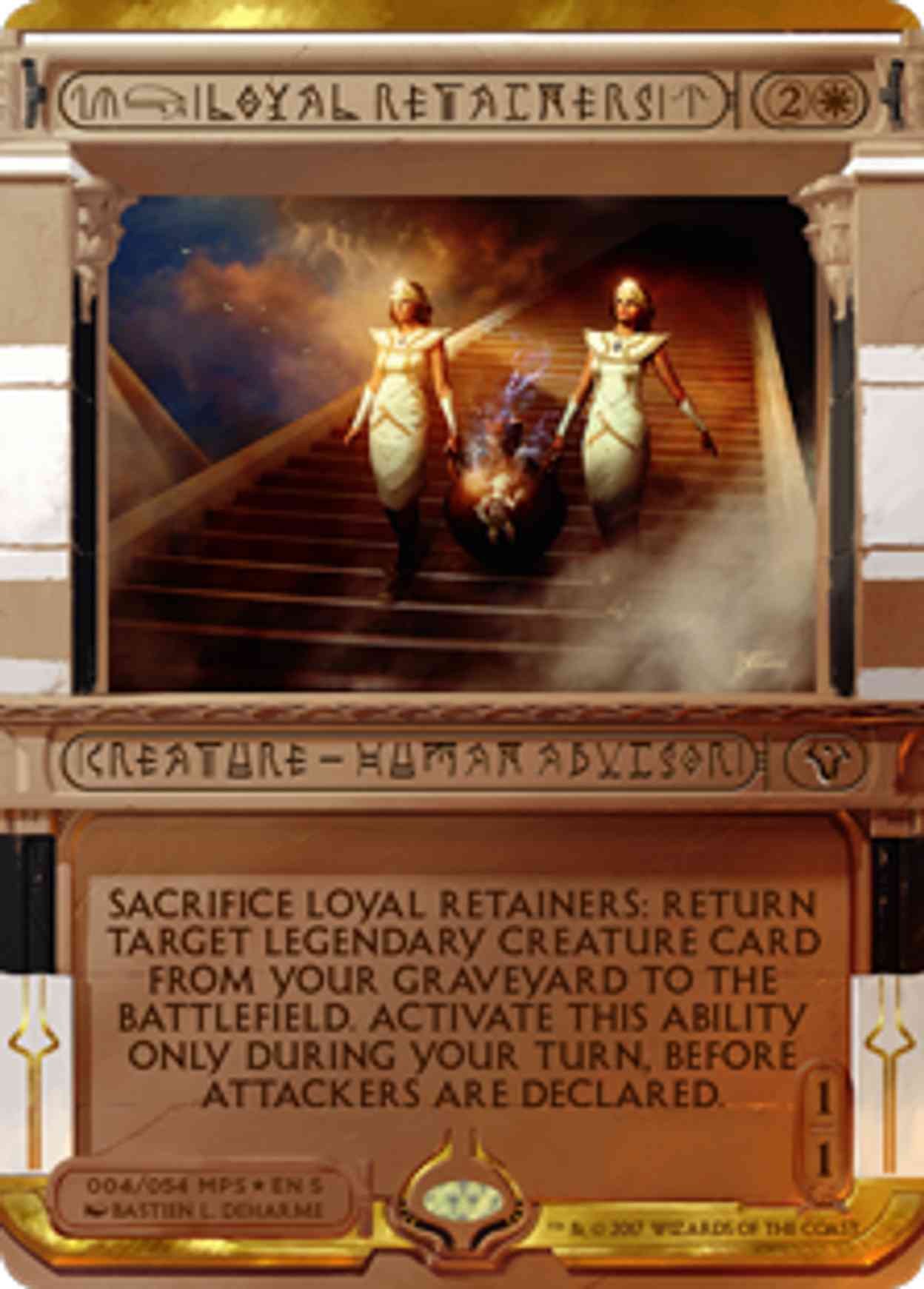 Loyal Retainers magic card front
