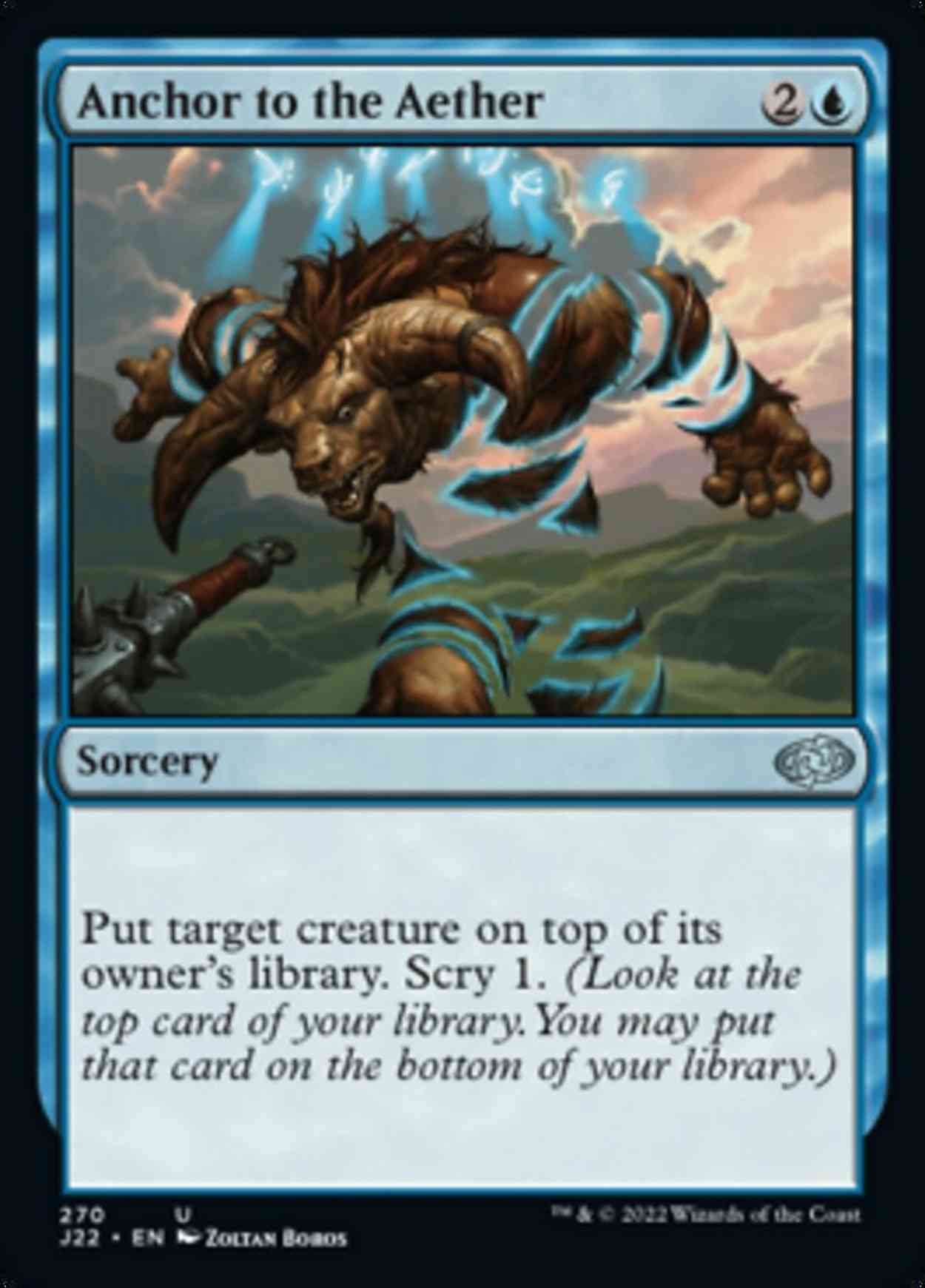 Anchor to the Aether magic card front