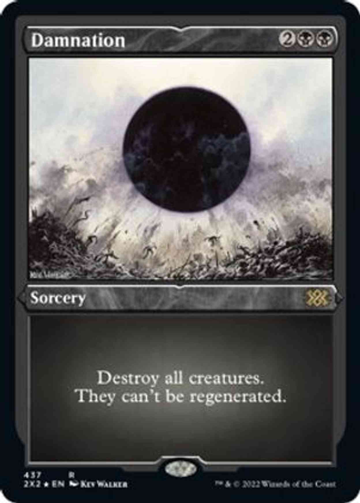 Damnation (Foil Etched) magic card front