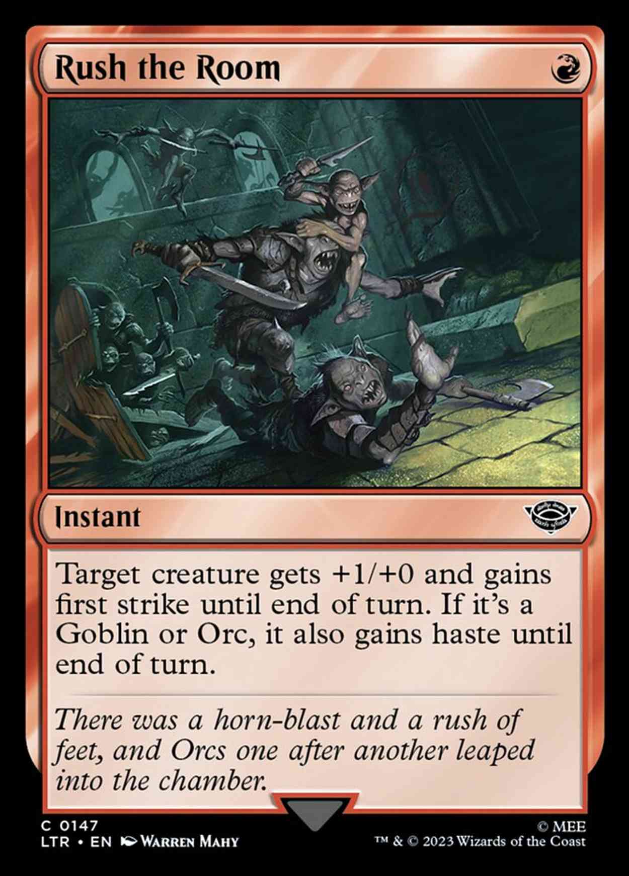 Rush the Room magic card front