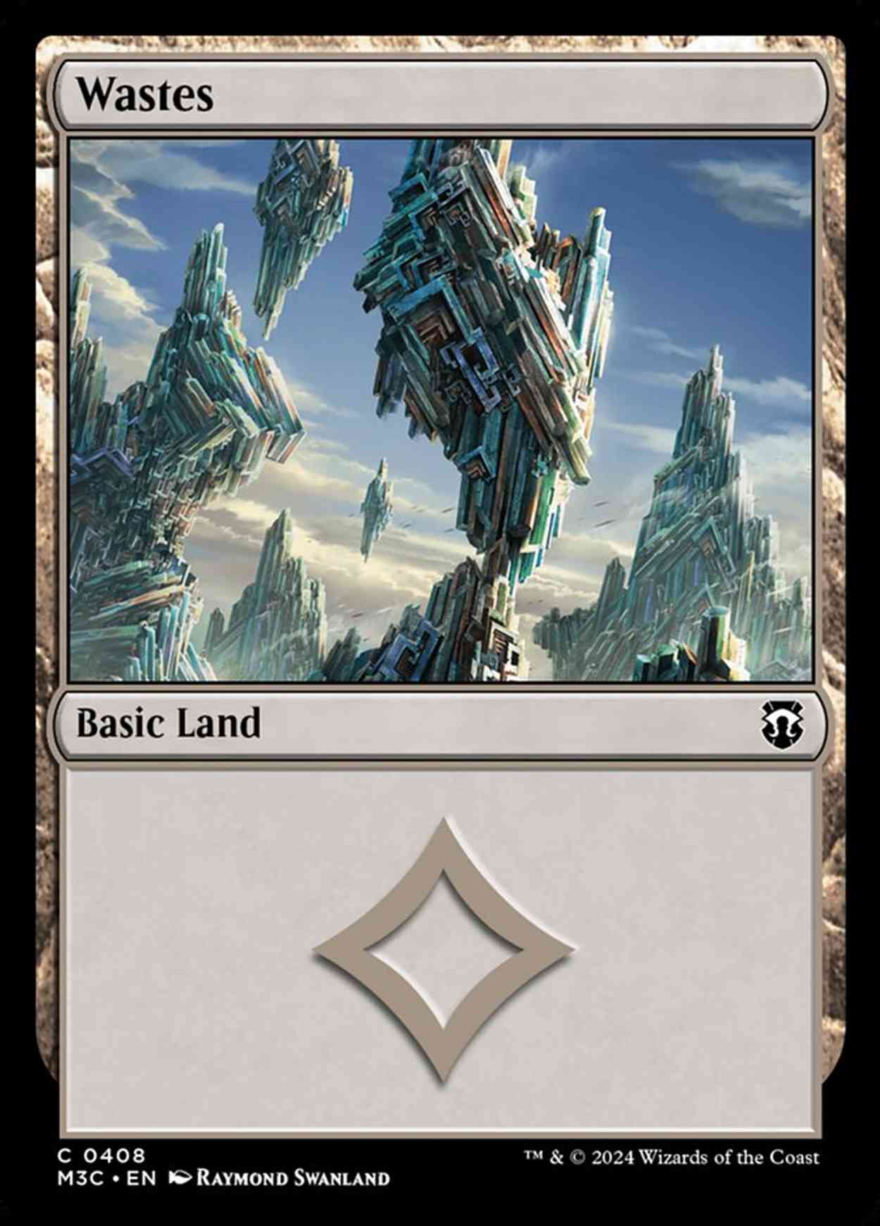 Wastes magic card front