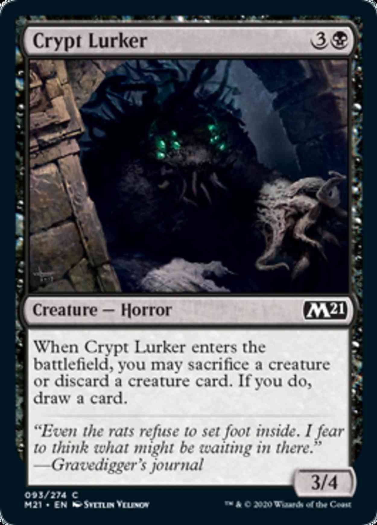Crypt Lurker magic card front