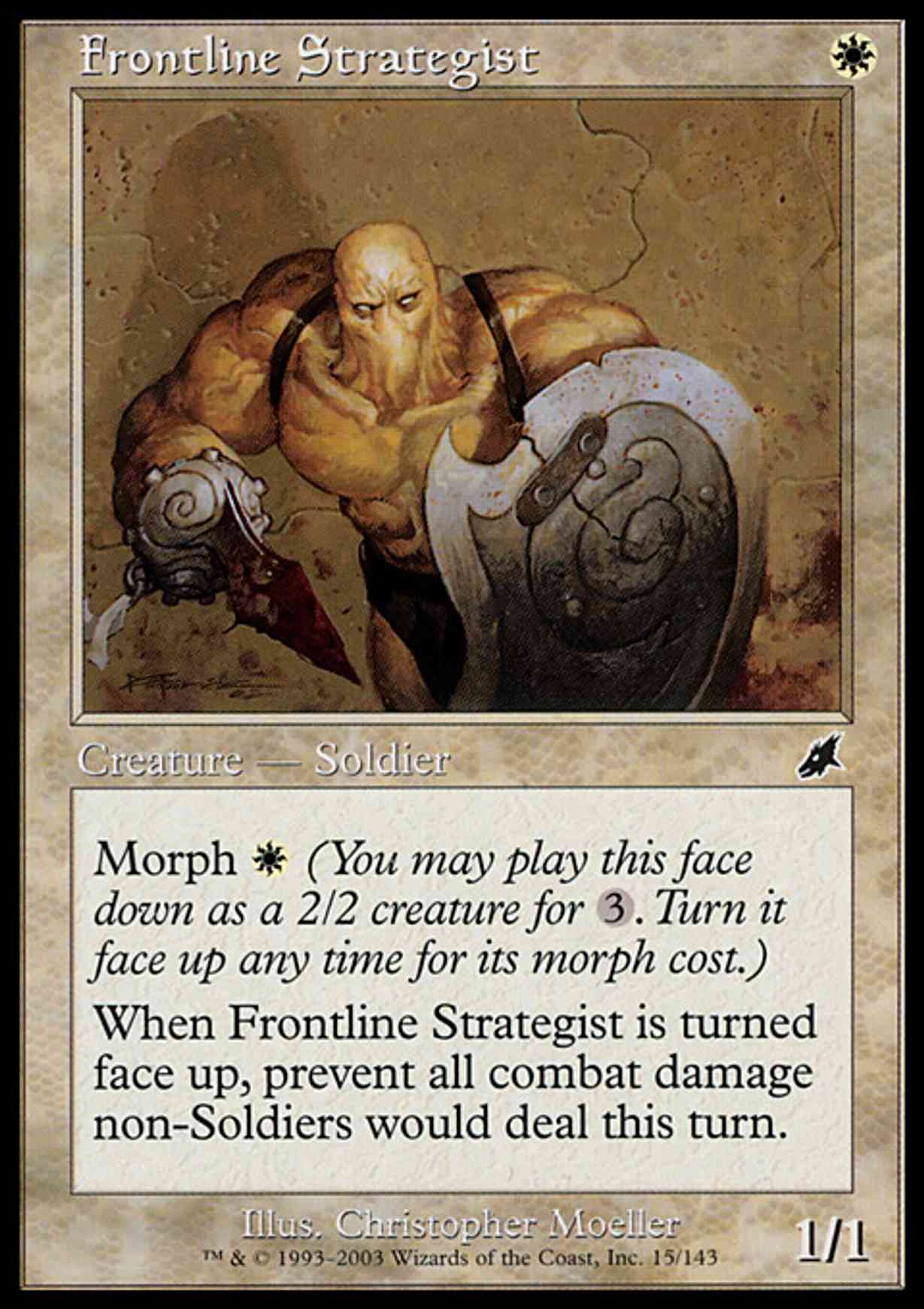 Frontline Strategist magic card front