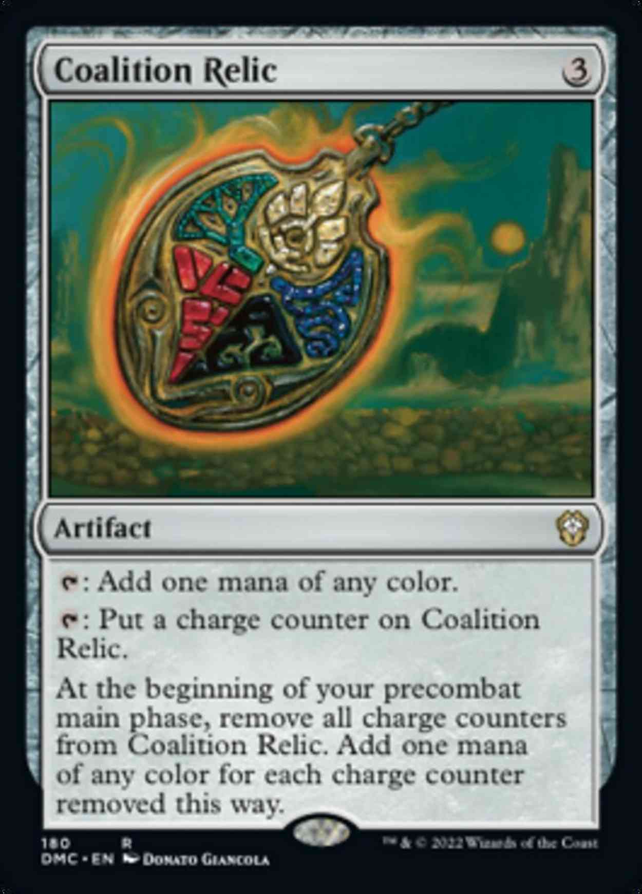 Coalition Relic magic card front